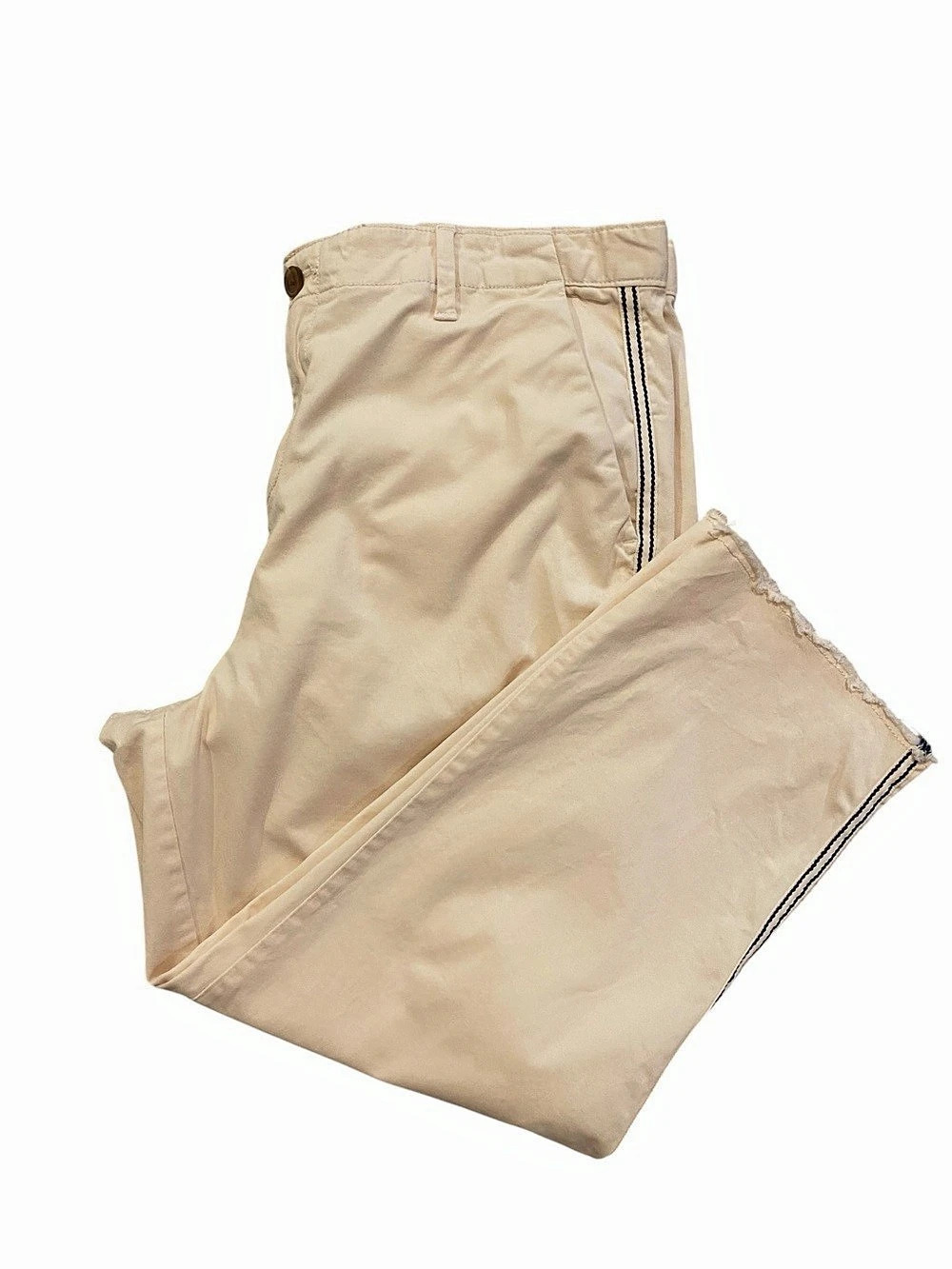 Gap Straight Leg Pants in Cream